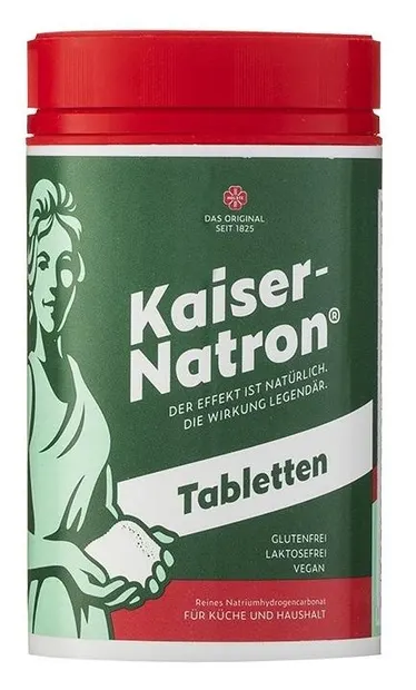 Bicarbonat de sodiu, 1000 mg, 100 tablete, Kaiser-Natron