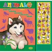 Carte cu sunete. Animale. Romana + engleza