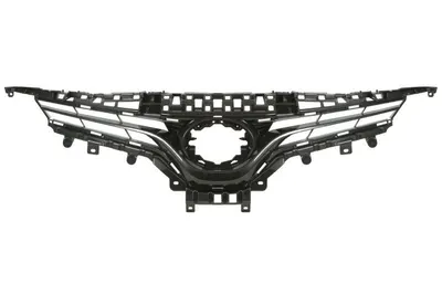 Grila bara fata potrivit TOYOTA CAMRY 2011-2017 - (Superior, plastic, negru)