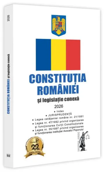 Constituția României și legislație conexă 2026 - Paperback brosat - ***