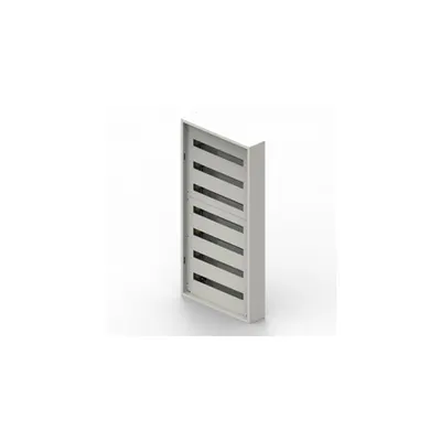 Tablou metalic modular XL³ S 160 montaj aparent 24-module pe rand - RAL 9003 - 7 randuri - 168 module - 1190x595x135 mm
