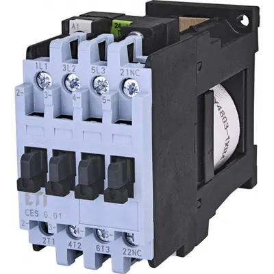 CES Contactor pentru motor CES 6.01-24V DC