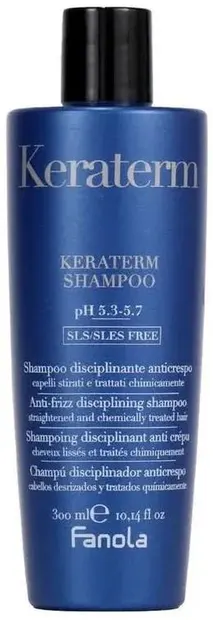 Fanola Keraterm Șampon pentru netezirea părului rebel, 300 ml