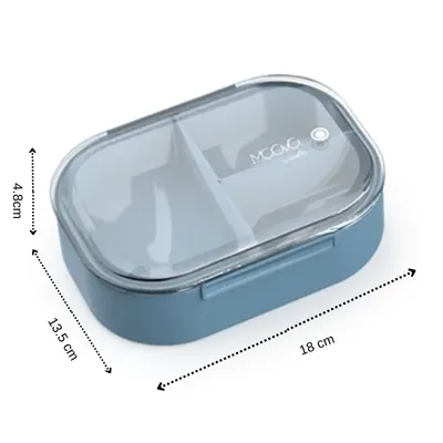 Cutie mica pentru pranz Nuvita Powder Blue 490 ml