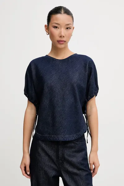 rag & bone bluză pentru femei din denim Laura