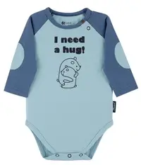 Body pentru bebelusi cu maneca lunga Sterntaler - Cu inscriptie "I need hug", 80 cm, 12-18 luni
