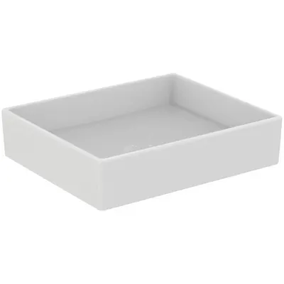 Lavoar pe blat alb 50 cm, dreptunghiular, Ideal Standard Strada