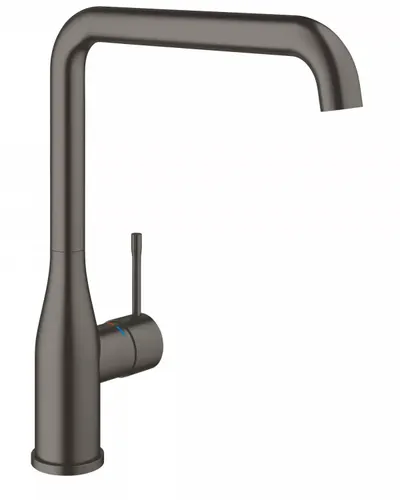 Baterie bucatarie Grohe Essence 30505AL0, 3/8 inch, inalta, tip L, monocomanda, Grafit mat