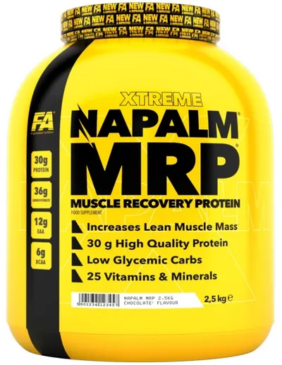 Xtreme Napalm MRP, ciocolată cu banană, 2.5 kg, FA Nutrition