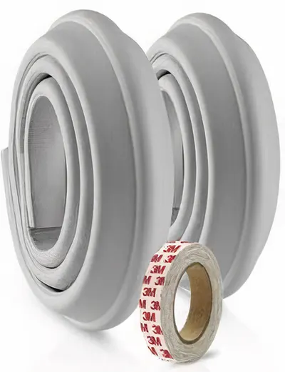 Protectie moale pentru colturi Reer - 2 buc., gri