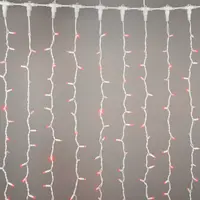 Perdea Luminoasa 494 LED-uri Rosu