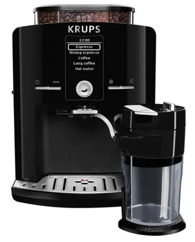 Aparat de cafea Krups - Latt'Espress EA829810, 15 bar, 1.7 l, negru