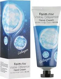 FarmStay Collagen Cremă de mâini Visible Difference, 100 ml