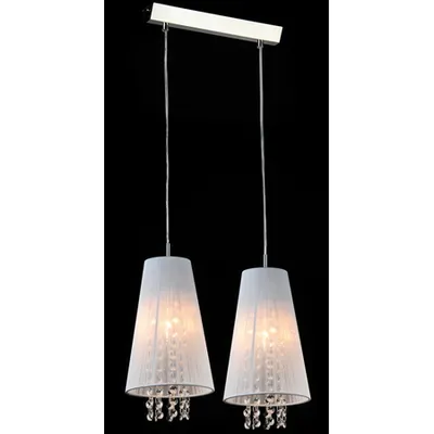 Lampa suspendata Fusion Assol,2 x E14,D.390,cm,H.1000 cm,Alb
