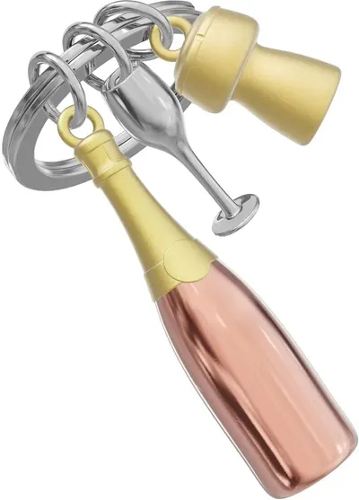 Breloc Metalmorphose - Champagne Rose