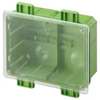 Junction and Connection - Side By Side Assembly - Box For Plasteboard and Mobile Walls - Dimensions 196x152x75