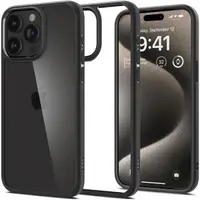 Husa pentru Apple iPhone 15 Pro Max, Spigen, Ultra Hybrid, Neagra Mata ACS06570