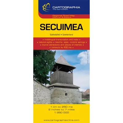 Hartă rutieră Secuimea - Paperback - ***