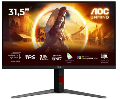 Monitor AOC – Q32V4, 31.5'', QHD, IPS, Anti-Glare, negru
