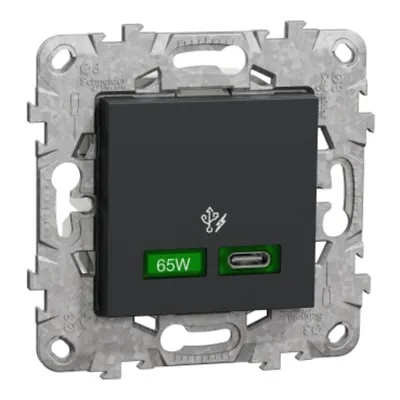 Noua Unica, Incarcator USB C 65W 2 modul, antracit