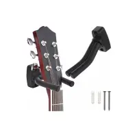Suport chitara, universal, distanta reglabila, plastic/metal, 13,5x6,7cm, negru