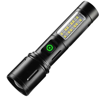 Lanterna de mana LED reincarcabila CB 505A TG cu incarcare USB