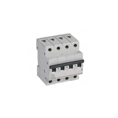Siguranta automata MCB RX³ 6000 - 4P 400 V~ - 40 A - C curba - prong-type supply busbars