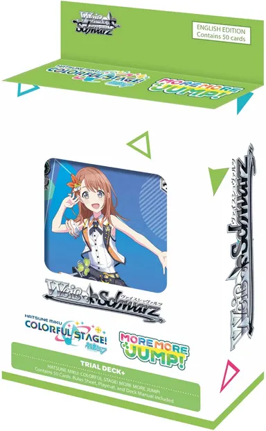 Weiss Schwarz TCG: Hatsune Miku Colorful Stage! More More Jump! Trial Deck+
