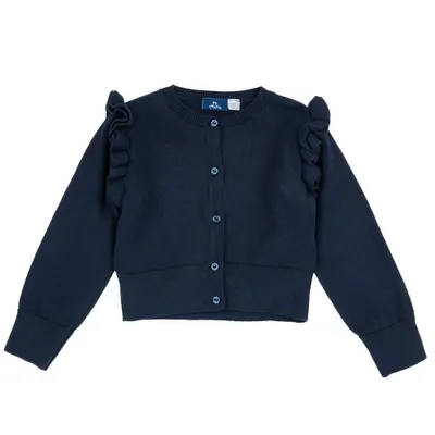 Cardigan copii Chicco tricotat, albastru inchis, 01226-70MC