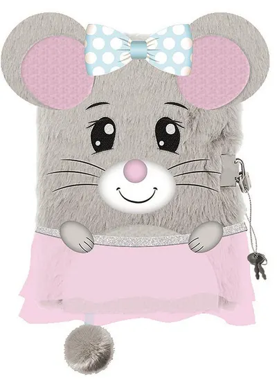 Jurnal secret de pluș St. Majewski My Little Friend - Mouse