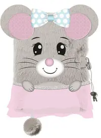 Jurnal secret de pluș St. Majewski My Little Friend - Mouse