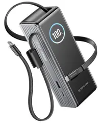 Baterie portabilă EcoFlow - Rapid, 25 000 mAh, gri