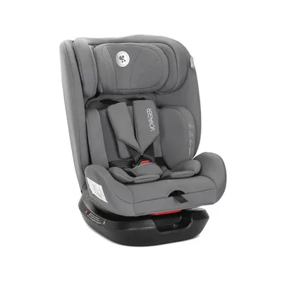Scaun auto pentru copii Lorelli Voyager Grey i-Size, inclusa pernuta de calatorie, 0 luni-12 ani, 40-150 cm