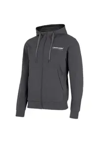 Hanorac sport barbati gluga ajustabila - fermoar complet - bumbac/poliester - gri