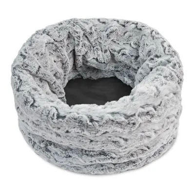 Pat pentru animale de companie gri pentru animale de companie ø 45 cm Snuggle Bed 3in1 Husky Grey L – P.L.A.Y.