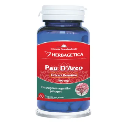 Pau D Arco, Herbagetica | 60 caps