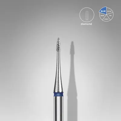 Capat freza diamant Staleks Expert flacara medie 1 mm - 455