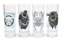 Set 4 pahare - Marvel Black Panther,100 ml