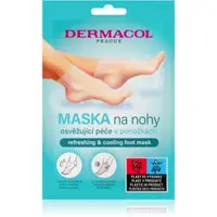 Dermacol Foot Mask Refreshing & Cooling masca regeneratoare pentru picioare sub formă de șosete cu efect revigorant
