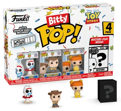 Set de figurine mini Funko Bitty POP! Disney: Toy Story - 4 Pack (Series 1)