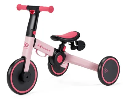 Triciclu 3 în 1 KinderКraft - 4trike, Pink