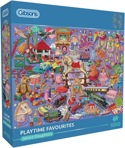 Puzzle Gibsons din 1000 piese - Jocuri preferate