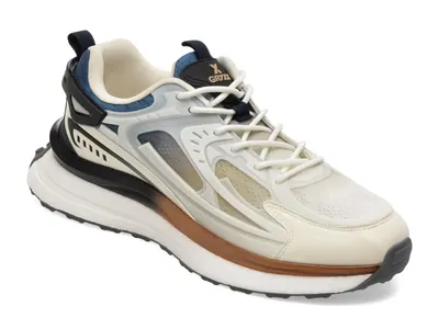Pantofi sport GRYXX albi, 33398, din material textil