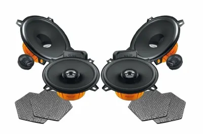 Pachet difuzoare auto Hertz Dieci dedicat Dacia Sandero 1 (2008 - 2012)