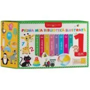 Cutie. Bebe invata. Prima mea biblioteca ilustrata la 1 an (8 carticele)