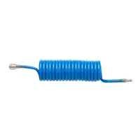 Furtun Compresor, Hogert, Albastru, 10 m