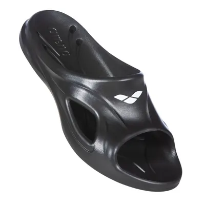 Arena Badslippers Junior Hydrosoft II Hook Zwart