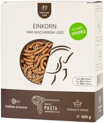 Mini paste organice din speltă, 400 g, Țara tracilor