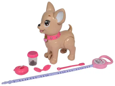 Jucărie Simba Toys Chi Chi Love - Cățeluș, la plimbare la toaletă