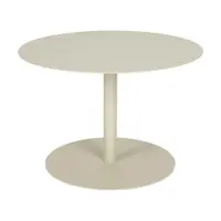 Măsuță de cafea crem rotundă din oțel ø 60 cm Snow – Zuiver
